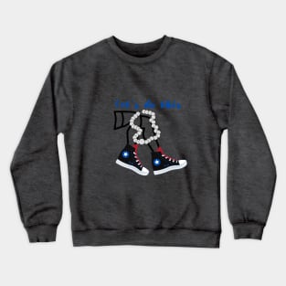 Chucks and Pearls/ Kamala Harris Crewneck Sweatshirt